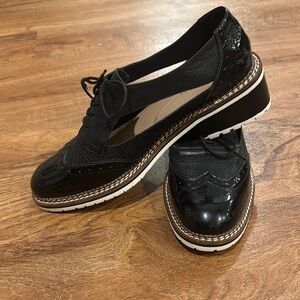 Black Nannash Oxford style loafer Silent D 40 Anthropologie